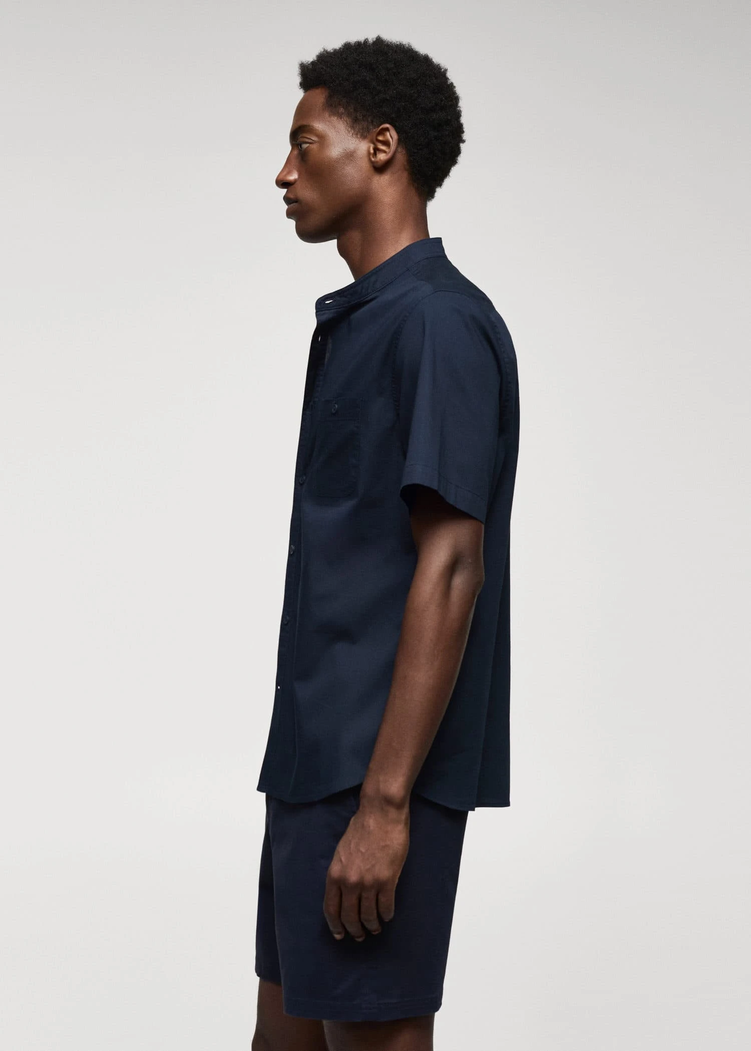 Chemise 100 % Coton Col Mao 14 Chemise 100 % Coton Col Mao – Image 12