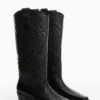 Bottes Cowboy Cuir