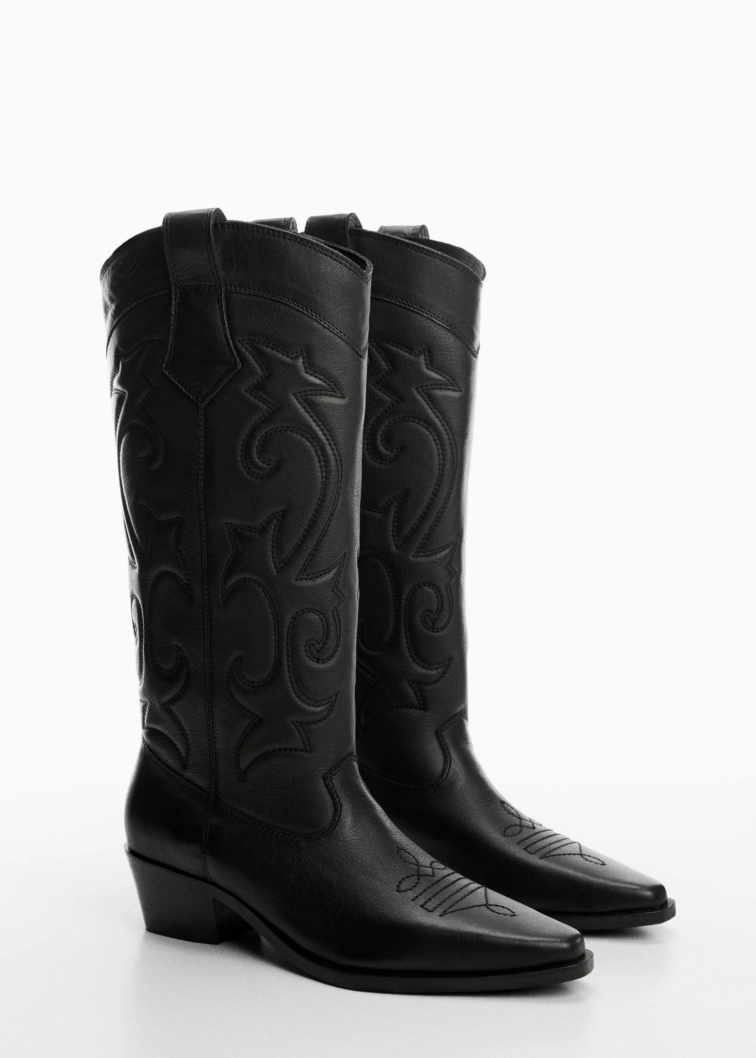 Bottes Cowboy Cuir 3 Bottes Cowboy Cuir
