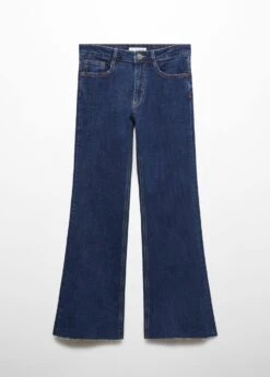 Jean Flare Bords Effilochés
