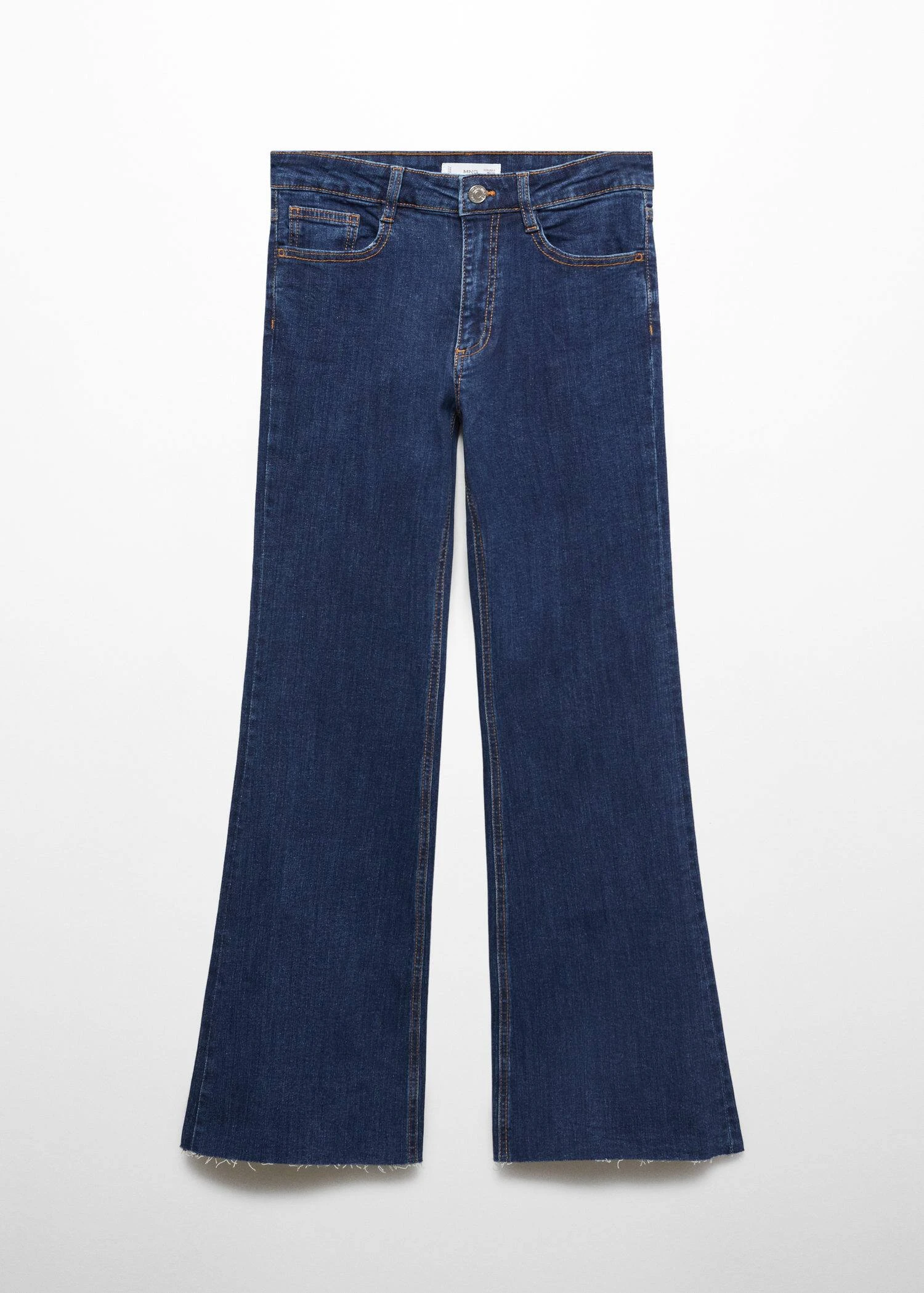 Jean Flare Bords Effilochés 3 Jean Flare Bords Effilochés