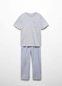 Pyjama Long à Rayures -Vêtements Pascher 57075798 92 B