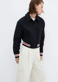 Bomber Laine Oversize 13 Bomber Laine Oversize -Vêtements Pascher 57075958 56 D2