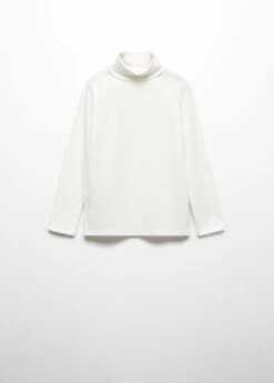 T-shirt Manches Longues Col Roulé