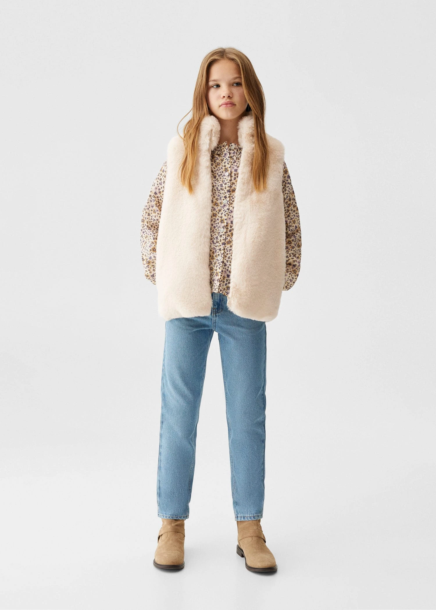 Gilet Fourrure Synthétique 4 Gilet Fourrure Synthétique – Image 2