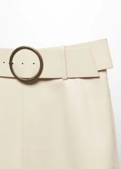 Jupe Midi Ceinture Similicuir -Vêtements Pascher 57075965 05 D8