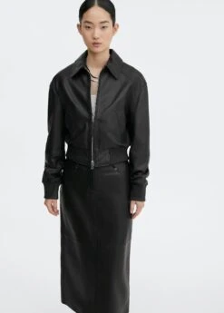 Bomber Aviateur Cuir