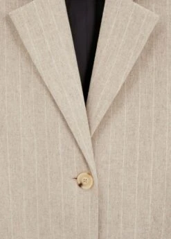 Manteau Laine Fines Rayures -Vêtements Pascher 57076020 07 D8