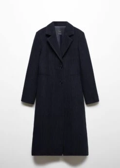 Manteau Laine Rayures 19 Manteau Laine Rayures -Vêtements Pascher 57076027 57 B