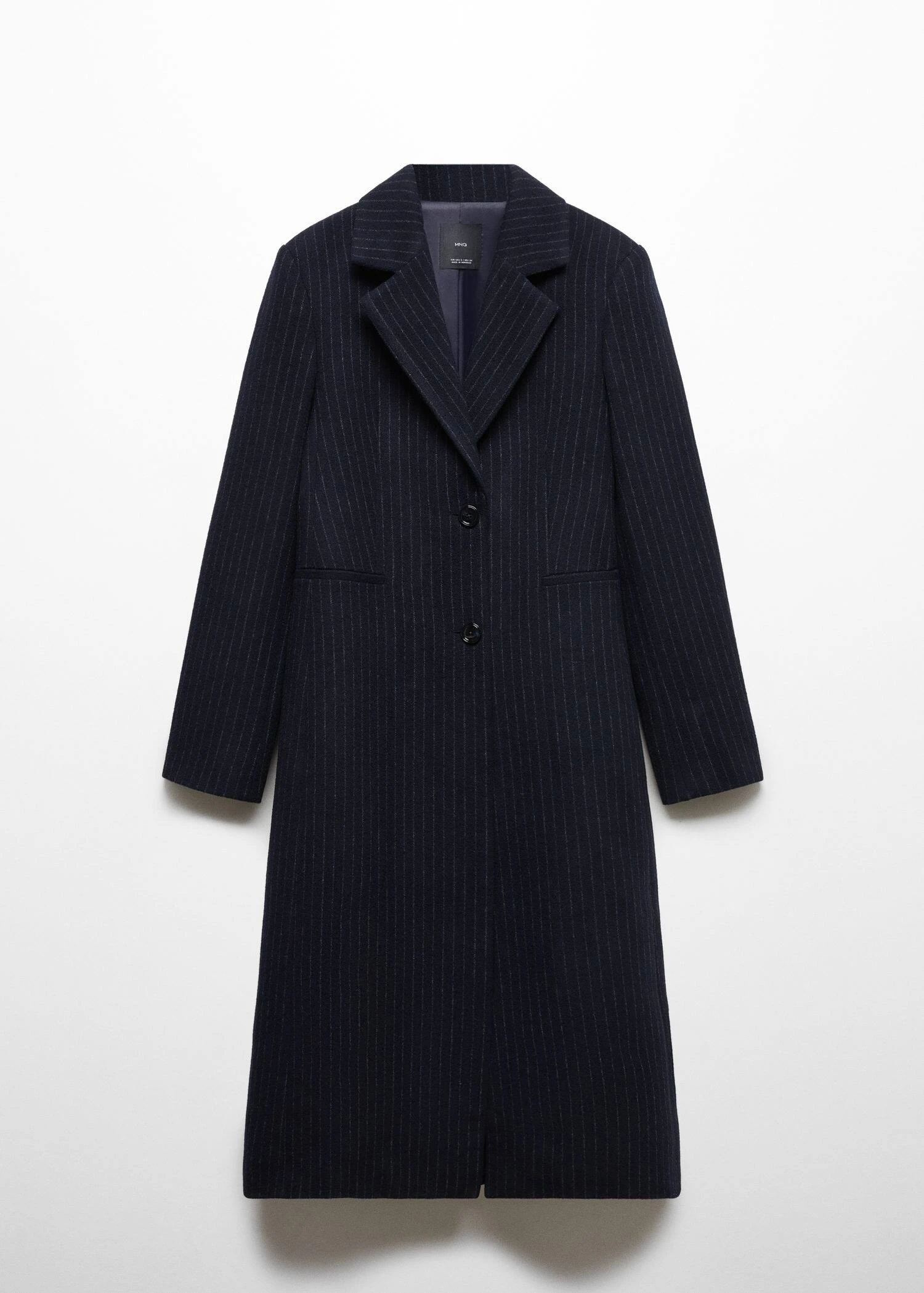 Manteau Laine Rayures 11 Manteau Laine Rayures – Image 9