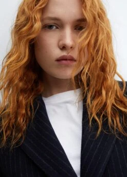 Manteau Laine Rayures 14 Manteau Laine Rayures -Vêtements Pascher 57076027 57 D1