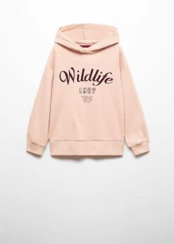 Sweat-shirt Imprimé Message