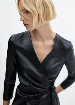 Robe Cache-cœur Similicuir -Vêtements Pascher 57076711 99 D1