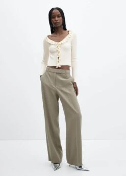 Cardigan Maille Volants -Vêtements Pascher 57077717 02 99999999 01