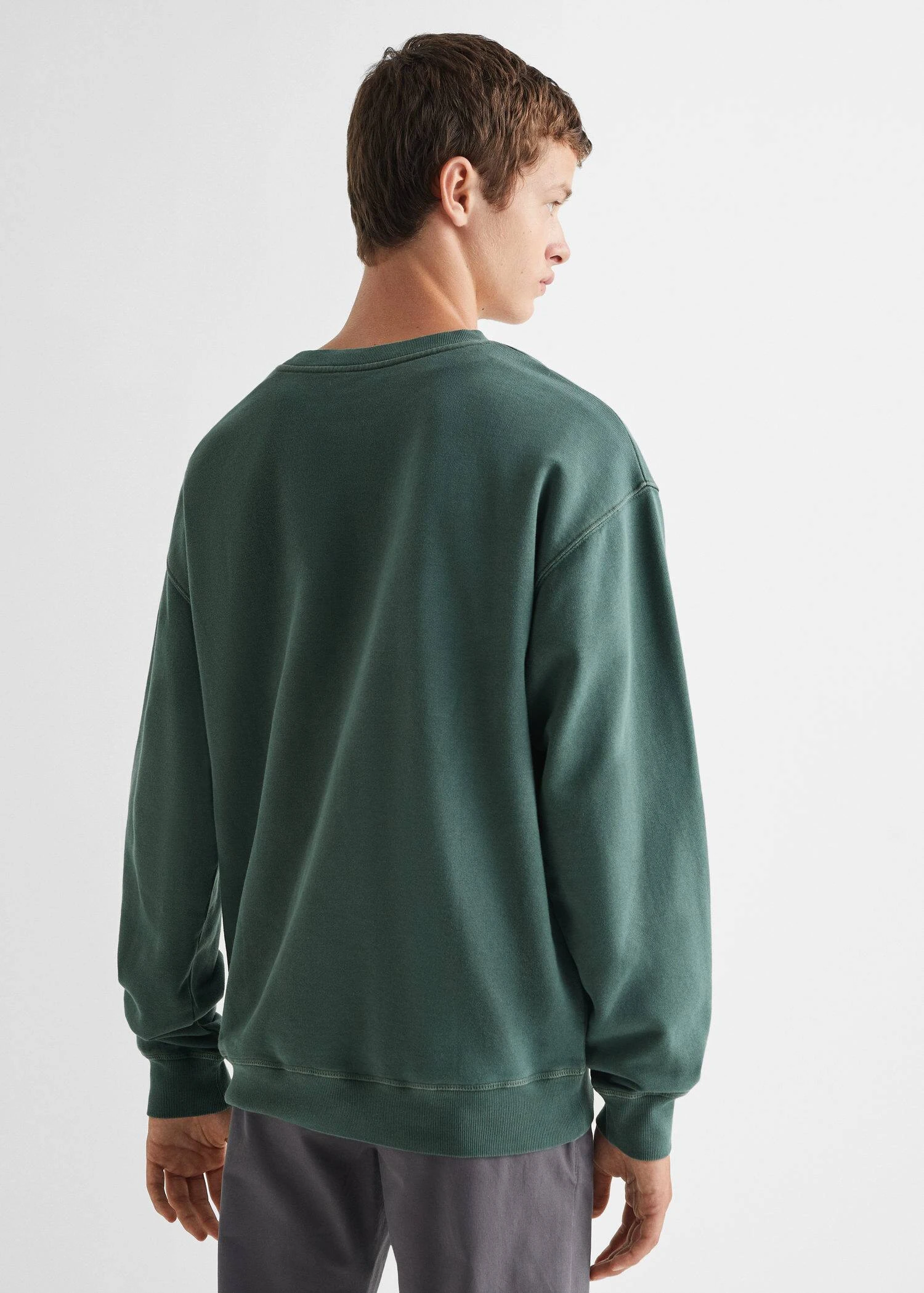 Sweat-shirt Basique Coton 5 Sweat-shirt Basique Coton – Image 3