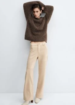 Pantalon Suédine Coutures -Vêtements Pascher 57077735 06 D2