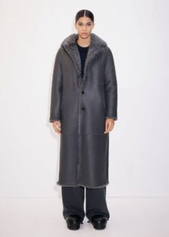 Manteau Réversible Fourrure Cuir Ovin -Vêtements Pascher 57077740 92 D6