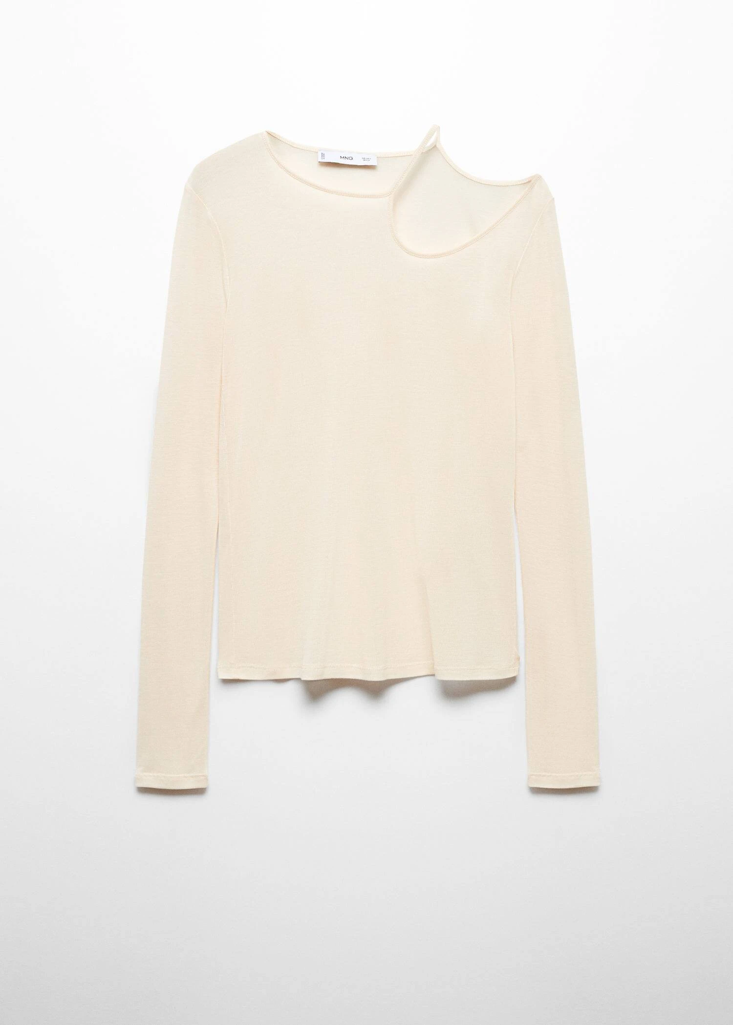 T-shirt Lyocell épaule Dénudée 9 T-shirt Lyocell épaule Dénudée – Image 7