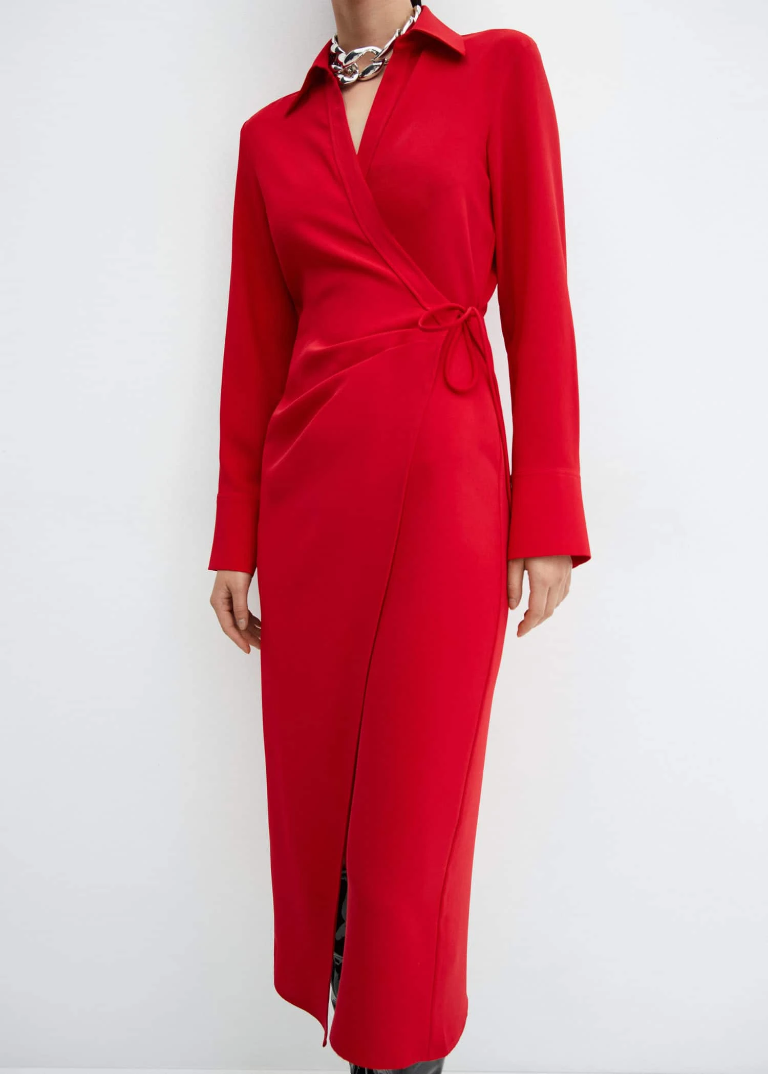 Robe Chemisier Croisée 11 Robe Chemisier Croisée – Image 9