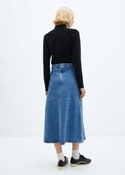 Jupe Midi Denim 12 Jupe Midi Denim -Vêtements Pascher 57078266 TM R