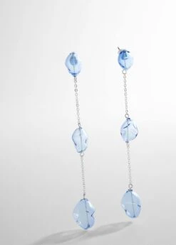 Boucles D'oreilles Fil Cristaux -Vêtements Pascher 57080977 52 D1