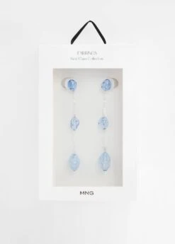 Boucles D'oreilles Fil Cristaux -Vêtements Pascher 57080977 52 D2