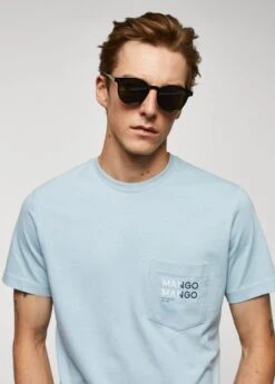 T-shirt Coton Imprimé Logo -Vêtements Pascher 57081175 50 D1