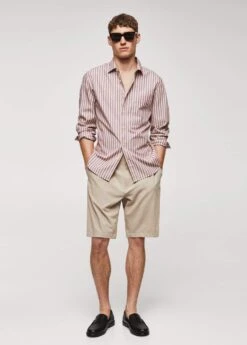 Chemise Rayures Bicolores 100 % Coton 24 Chemise Rayures Bicolores 100 % Coton -Vêtements Pascher 57082504 63 99999999 01