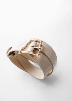 Ceinture Effet Croco Boucle Relief -Vêtements Pascher 57082509 05 D5