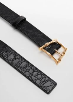 Ceinture Effet Croco Boucle Relief -Vêtements Pascher 57082509 99 D1