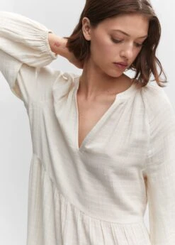 Robe Maxi Coton Col V -Vêtements Pascher 57082878 05 D1