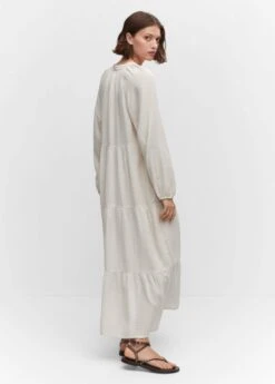 Robe Maxi Coton Col V -Vêtements Pascher 57082878 05 R