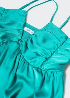 Robe Satinée Froncée -Vêtements Pascher 57082883 46 D8