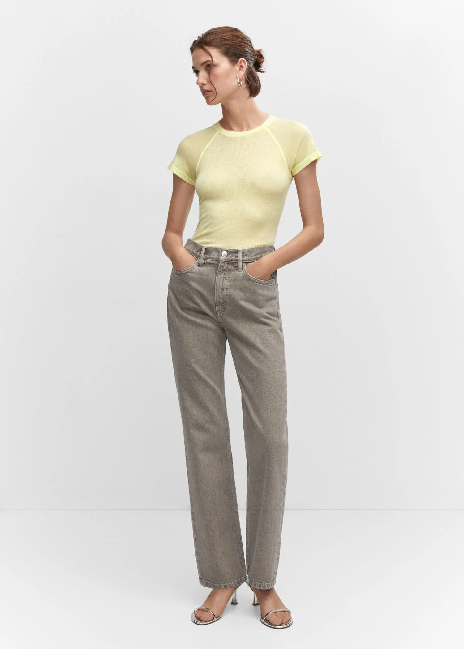 T-shirt Détail Couture 4 T-shirt Détail Couture – Image 2