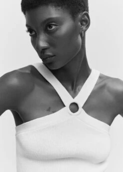 Top Maille Détail Anneau 11 Top Maille Détail Anneau -Vêtements Pascher 57082890 05 D1