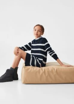 Robe En Maille à Rayures -Vêtements Pascher 57083256 56 D2