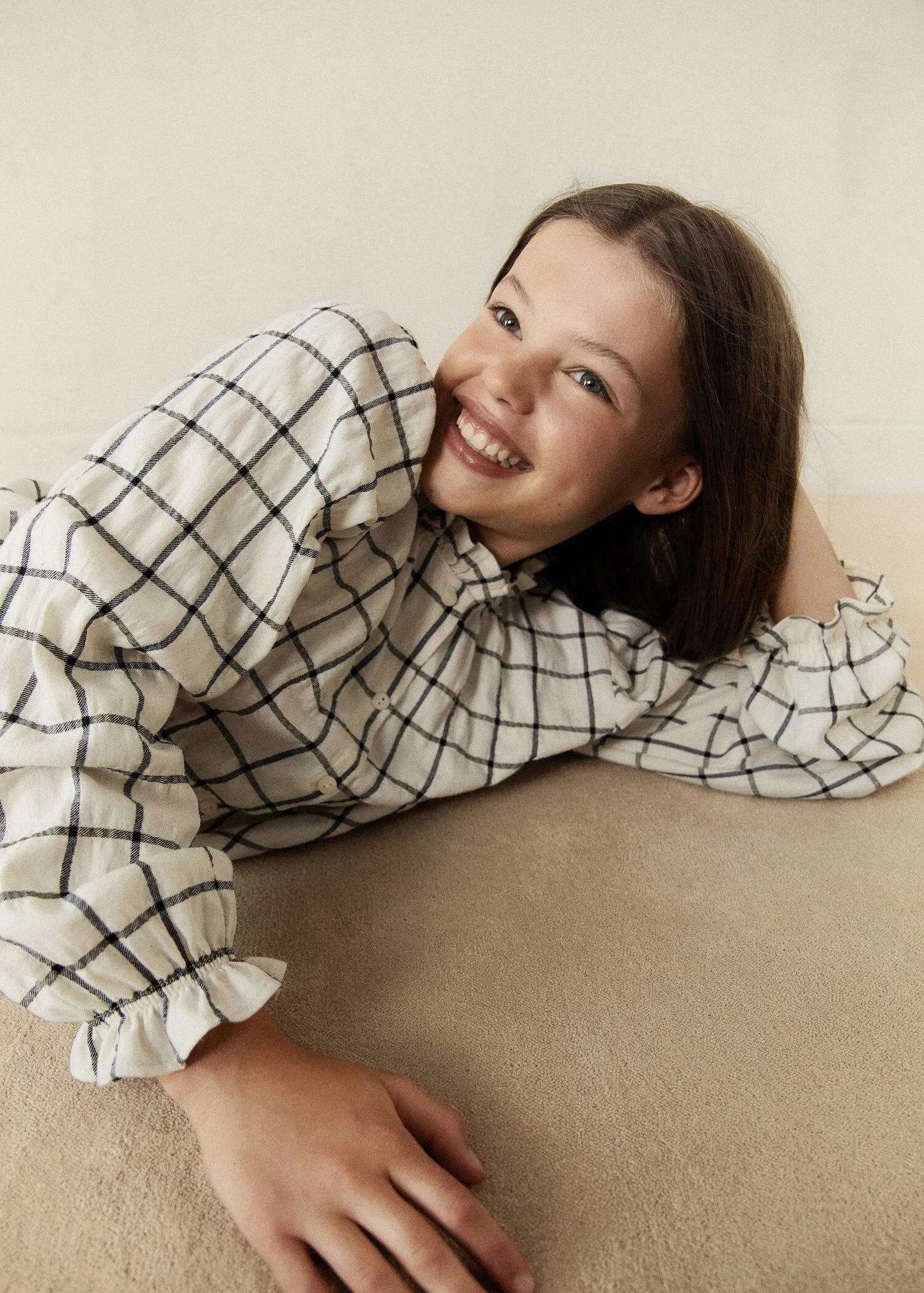 Blouse à Carreaux Coton 3 Blouse à Carreaux Coton