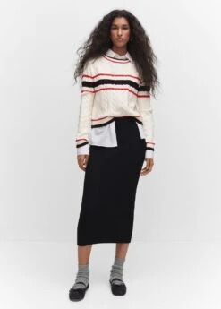 Pull-over Torsades Détail Rayures -Vêtements Pascher 57083794 05 99999999 01