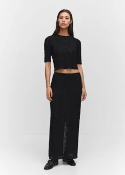 T-shirt Texturé -Vêtements Pascher 57083810 99 99999999 01