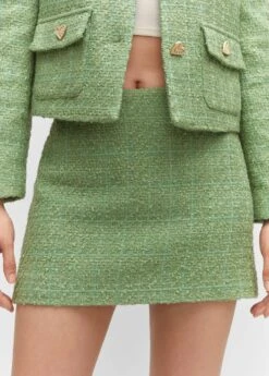 Minijupe En Tweed -Vêtements Pascher 57083820 40 D6