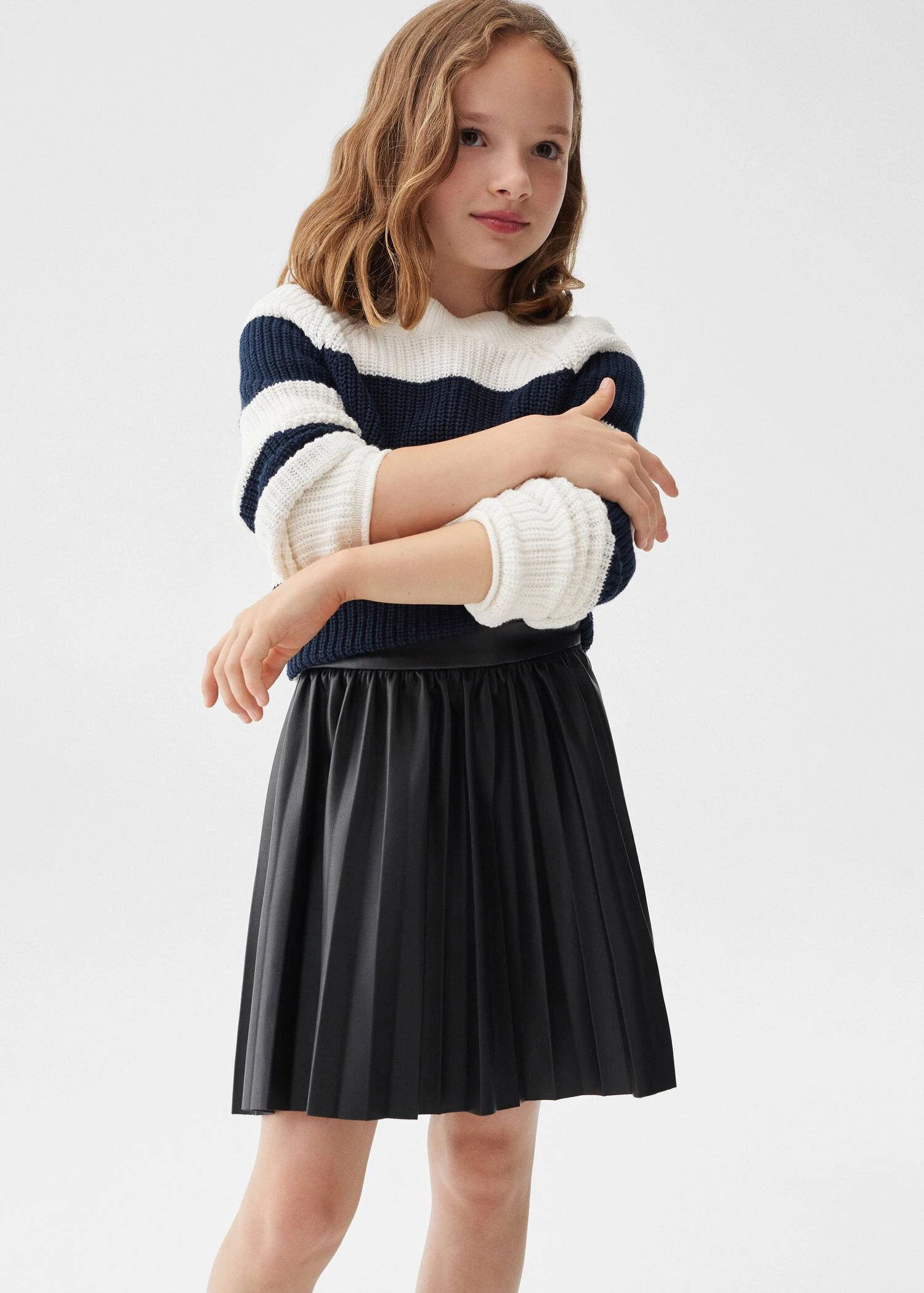 Jupe Plissée Similicuir 3 Jupe Plissée Similicuir