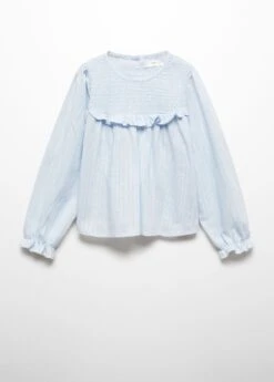 Blouse Froncée Volants
