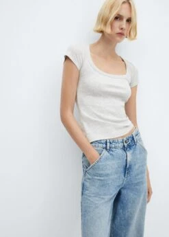 T-shirt Décolleté Plongeant -Vêtements Pascher 57084037 91