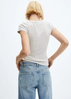 T-shirt Décolleté Plongeant -Vêtements Pascher 57084037 91 R