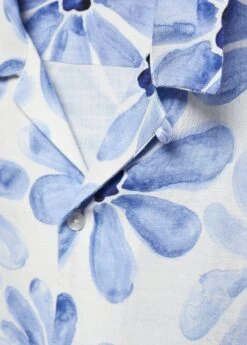 Chemise Col Bowling En Imprimé Fleuri -Vêtements Pascher 57084039 50 D8