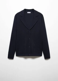 Cardigan Maille Fine Côtelée 17 Cardigan Maille Fine Côtelée -Vêtements Pascher 57084399 56 B