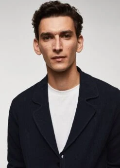 Cardigan Maille Fine Côtelée 13 Cardigan Maille Fine Côtelée -Vêtements Pascher 57084399 56 D1