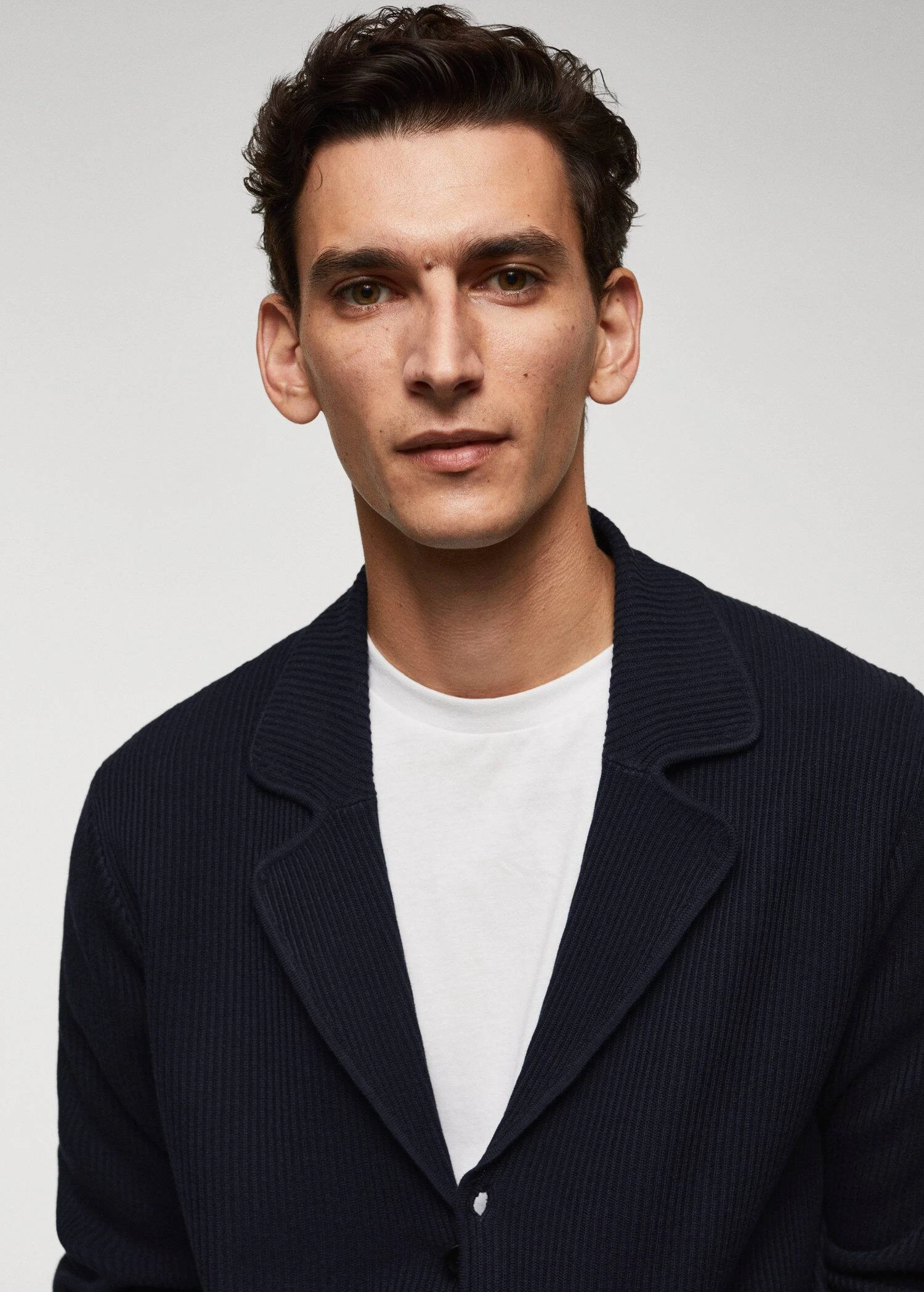 Cardigan Maille Fine Côtelée 6 Cardigan Maille Fine Côtelée – Image 4