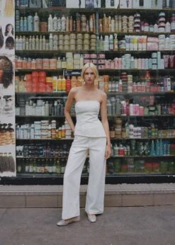 Top Bustier En Denim -Vêtements Pascher 57084427 02 D9