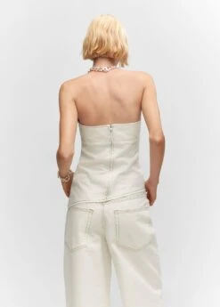 Top Bustier En Denim -Vêtements Pascher 57084427 02 R